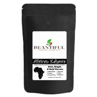 African Kahawa Espresso Ground Coffee 10 Oz
